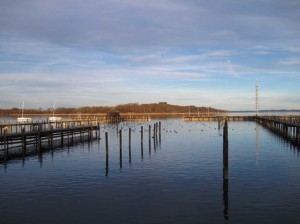 Segelhafen im Spätherbst